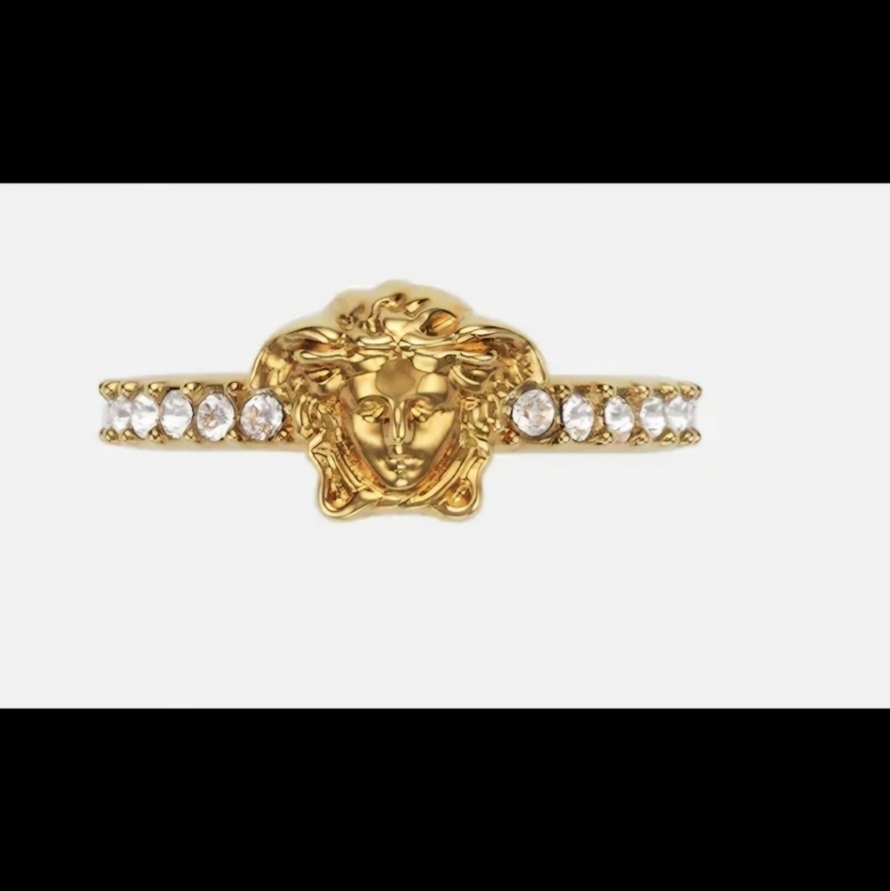 New La Medusa Crystal Ring Sz 25 (Us 11) Retails $295 Currently - Picture 2 of 8